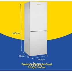 Russell Hobbs MDA RH145FF501E1W 50cm Free Standing Fridge Freezer White E Rated