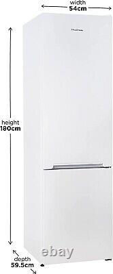 Russell Hobbs RH180FFFF55 Freestanding Frost Free Fridge Freezer with Adjustable