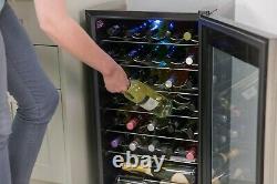 Russell Hobbs RH34WC1 34 Bottle Glass Door Wine Cooler Drinks Cooler