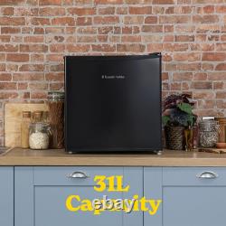 Russell Hobbs RHTTFZ0E1B Mini Freezer 31L Freestanding Table Top Reversible Door