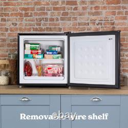Russell Hobbs RHTTFZ0E1B Mini Freezer 31L Freestanding Table Top Reversible Door