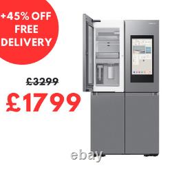 SAMSUNG AI Vision RF65DG9H0ESREU Smart Fridge Freezer Silver
