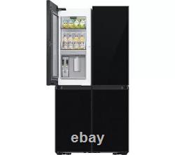 SAMSUNG Bespoke with See-Thru Door RF65DB970E22EU Smart Fridge Freezer Black