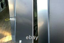 SAMSUNG RF50K5960S8 80cm American Style Fridge Freezer Freestanding Silver 4Door
