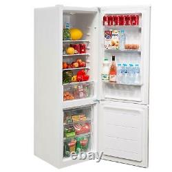 SIA FF1780WH White 70/30 Split Freestanding Tall Fridge Freezer 282L 55cm Wide