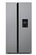 Sia Freestanding 2 Door American Fridge Freezer 627l With Dispenser Silver