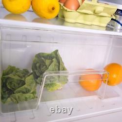 SIA UFF01BL/E 88L Black Freestanding Under Counter 2 Door Fridge Freezer