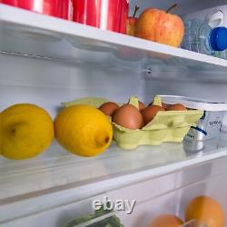SIA UFF01BL/E 88L Black Freestanding Under Counter 2 Door Fridge Freezer