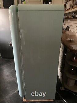 SMEG FAB28VS6 Pastel Green Left Hand Single Door Fridge With Freezer Box