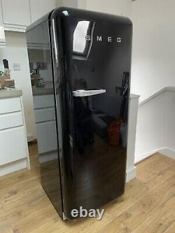 SMEG FAB28 fridge freezer (black) Single Door Right Hand Hinge