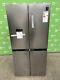 Samsung American Fridge Freezer Non-plumbed Silver Rf48a401em9 Sim #la51360