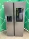 Samsung American Fridge Freezer Plumbed Silver E Rated Rs90f66beteu #lf107690