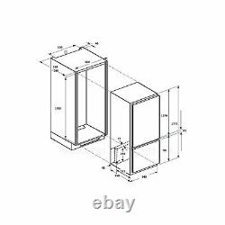 Samsung BRB260031WW Integrated 7030 Frost Free Fridge Freezer Sliding Door EX-D