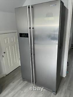 Samsung Free Standing Double Door Fridge Freezer Stainless Steel