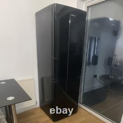 Samsung Freestanding 2 Door Frost Free Fridge Freezer Black Gloss 330L+