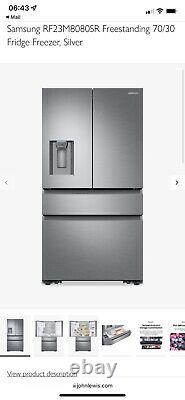 Samsung French Style 4 Door Fridge Freezer Ice & Water-RF23M8080SR