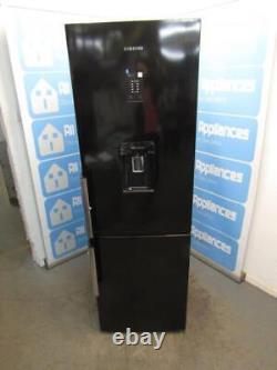 Samsung RB31FDJNDBC Fridge Freezer Frost Free with Dispenser in Black GRADED