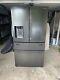 Samsung Rf24r7201b1 Americanstyle 2 Door/2 Drawer Fridge Freezer Dark Grey/black