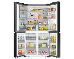 Samsung RF65DB970E22 Black Bespoke French Style Fridge Freezer with Seethru Door