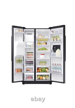 Samsung RS50N3913BC Black American Style Fridge Freezer with HomeBar Door 143