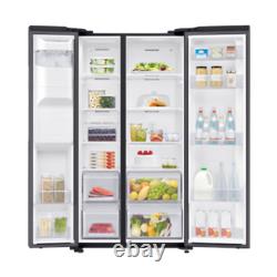 Samsung RS65R5401B4 American Style Fridge Freezer 609L Matte Black