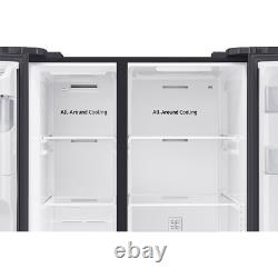 Samsung RS65R5401B4 American Style Fridge Freezer 609L Matte Black