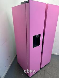 Samsung RS68A884C Fridge Freezer American Bespoke Pink GRADE B