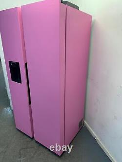 Samsung RS68A884C Fridge Freezer American Bespoke Pink GRADE B