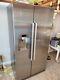 Samsung Rsg5ucrs American Style Fridge Freezer With Ice & Water S/less Steel