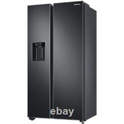 Samsung Series 8 RS68A8840B1/EU American Fridge Freezer Black Freestanding