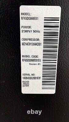 Samsung Series 9 RF65DG960EB1 Fridge Freezer 4 Door Style Black NEW Collect ML9