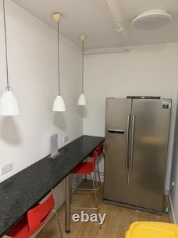 Samsung Silver Large American Double Door Fridge Freezer Side by Side