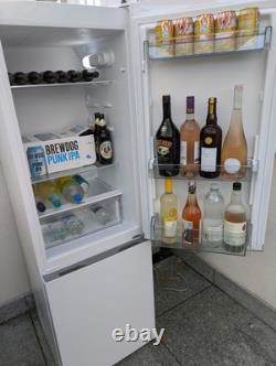 Sharp SJ-BB04DTXWE2-EN WH Fridge Freezer in White, Great Condition 2 years old