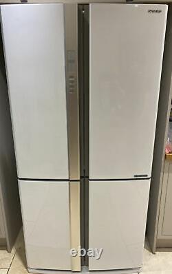 Sharp Sj-EX820F White French Door Fridge Freezer A++ 6 months old