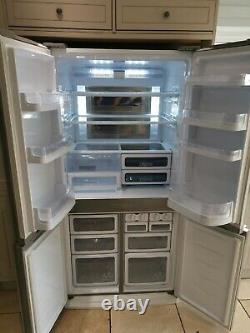 Sharp Sj-EX820F White French Door Fridge Freezer A++ 6 months old