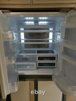 Sharp Sj-EX820F White French Door Fridge Freezer A++ 6 months old