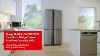 Sharp Sj Ex820fsl Four Door Fridge Freezer En