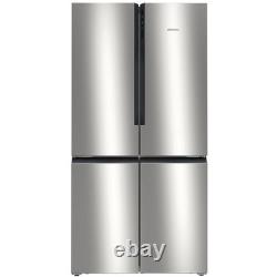 Siemens American Fridge Freezer KF96NVPEAG French Door IQ300 Brushed Steel Inox