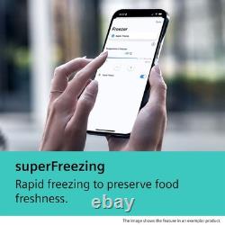 Siemens iQ500 572 Litre French Door Freestanding Fridge Freezer Bl KF96RSBEA