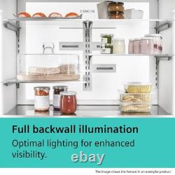 Siemens iQ500 572 Litre French Door Freestanding Fridge Freezer Bl KF96RSBEA