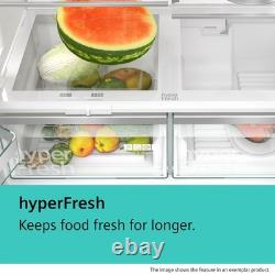 Siemens iQ500 572 Litre French Door Freestanding Fridge Freezer Bl KF96RSBEA