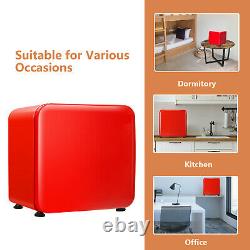 Single Door Mini Fridge Reversible Door Compact Refrigerator for Dorm Apartment