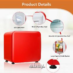 Single Door Mini Fridge Reversible Door Compact Refrigerator for Dorm Apartment