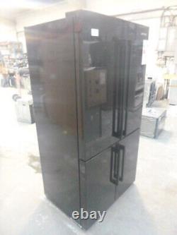 Smeg American Fridge Freezer FQ60NDE 92cm Black Four Door (JUB-10419)