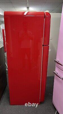 Smeg FAB30RRD5UK 50s Style Right Hand Hinge Freestanding Fridge Freezer In Red