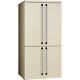 Smeg Fq960p5 Cream Graded Victoria Four Door American Fridge Freezer (jub-4736)