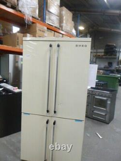 Smeg FQ960P5 Cream Graded Victoria Four Door American Fridge Freezer (JUB-4736)