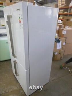 Smeg Fridge Freezer FQ60BDF Graded White American Style Four Door (JUB-9265)