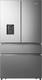 Stylish And Spacious Hisense French Door Fridge Freezer Rf749n4swse