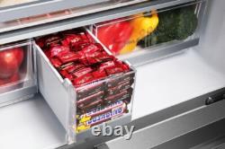 Stylish and Spacious Hisense French Door Fridge Freezer RF749N4SWSE